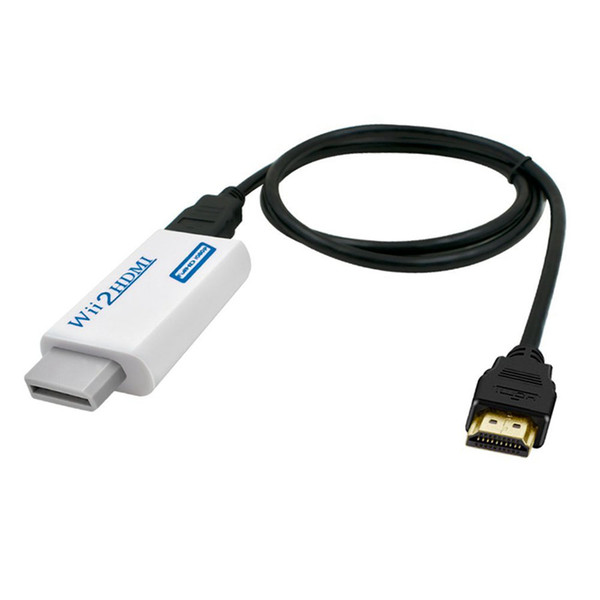 Wii to HDMI Converter Support FullHD 720P 1080P 3.5mm Audio Wii2HDMI Adapter for HDTV Wii Converter