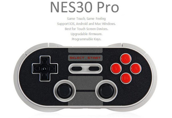 8Bitdo NES30 Pro Wireless Bluetooth Controller Dual Classic Joystick for iOS Android Gamepad Game Controller PC Mac Linux