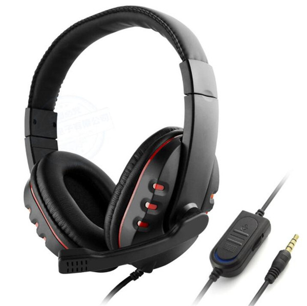 Game headset tooling gaming headsets Headphone 3.5mm Serious Serious bass Stereo mic for PC XBOX ONE PS4 PS3 cell phone Computer free DHL