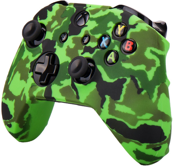 Multi-color Camouflage Silicone Rubber Case Skin Grip Cover Case For Xbox one