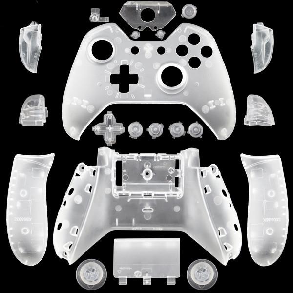 Xbox One Gamepad DIY Custom Matte White Replacement Housing Shell With Buttons For Wireless Controllers Gaming Gamepad