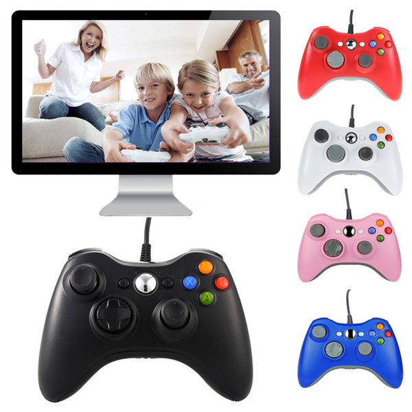 Game Controller for Xbox 360 Gamepad Black USB Wire PC for XBOX 360 Joypad Joystick Accessory For Laptop Computer PC