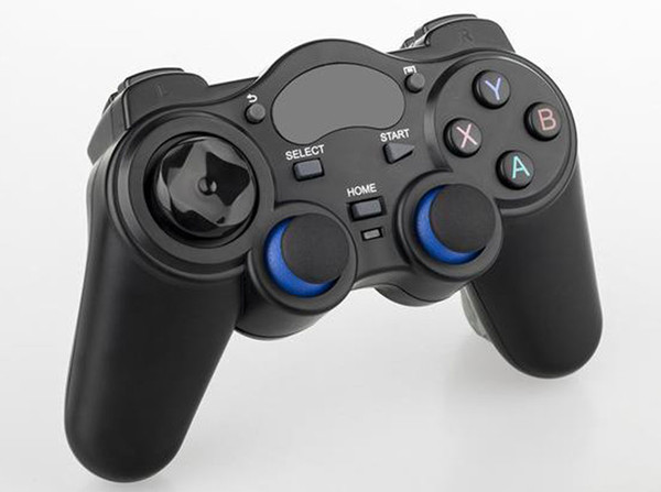 10pcs Custom Made 2.4G Wireless Game Controller Gamepad Joystick mini keyboard remoter for universal TV box/Smartphone GR1 w/phone supporter
