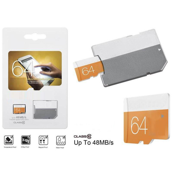 PRO PLUS EVO 128GB 64GB 256GB 32G Class 10 Micro SD TF Card SD Card with Package Free Shipping