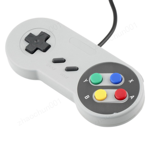 Classic USB Controller PC Controllers Gamepad Joypad Joystick Replacement for Super Ninten-do SF for SNES NES Tablet PC LaWindows MAC