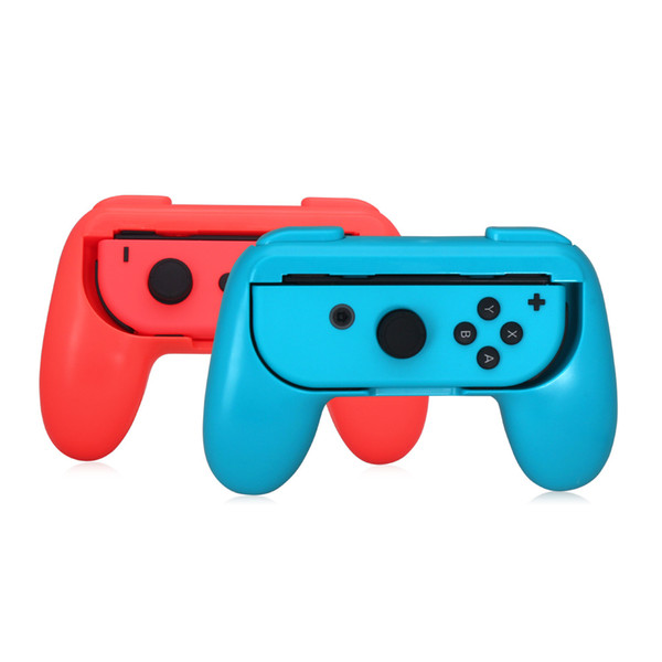 two pieces Game Gamepad Grip Handle Stand Holder Bracket joystick for Nintend Switch NS Left Right Joy-Con Game Accessory