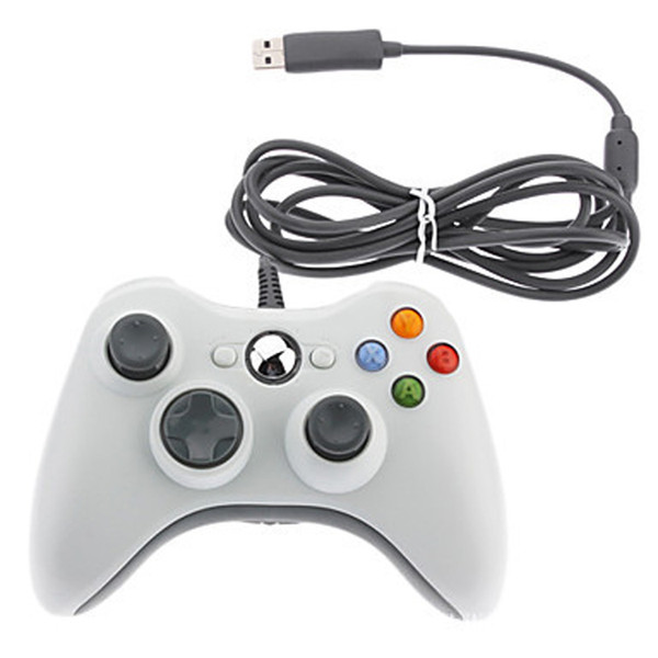 Game Controller Xbox 360 Gamepad Black USB Wire PC XBOX360 Joypad Joystick XBOX360 Accessory For Laptop Computer PC For Free ShippingUSB Wir