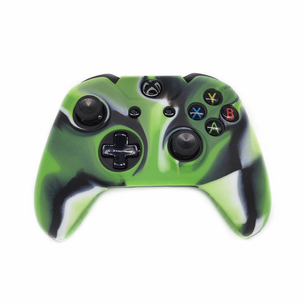 New For Xone Soft Silicone Flexible Camouflage Rubber Skin Case Cover For Xbox One Slim Controller Grip Cover