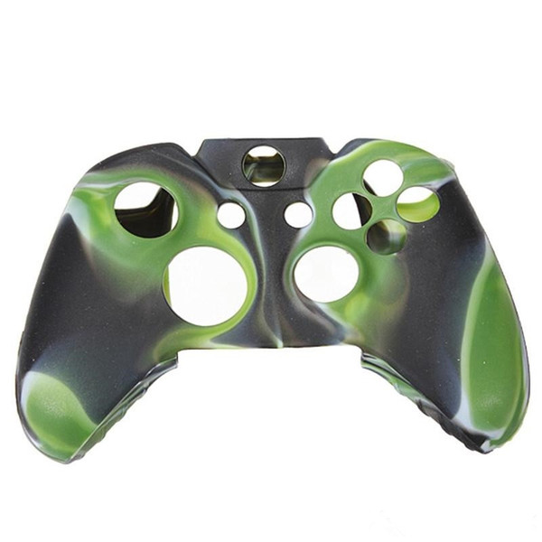 For Xone Soft Silicone Flexible Camouflage Rubber Skin Case Cover For Xbox One Slim Controller Grip Cover