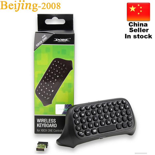 Mini Bluetooth Wireless Chatpad Message Game Controller Keyboard for Xbox One Controller with 2.4G Receiver 010211