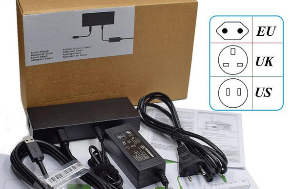 Kinect Adapter,K PartsCrop Fix Windows PC Adapter Power Supply for Xbox One S X kinect 2.0 Sensor, Windows Interactive APP Program