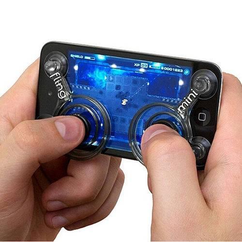 FreeShipping 2Pcs/Set Touch Screen Phone Game Mini Joysticks with Suckers Smartphone Tablet Accessories For Arcade Games