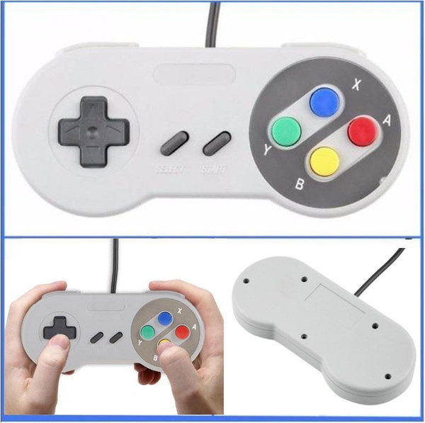 Classic USB Controller PC Controllers Gamepad Joypad Joystick Replacement for Super Nintendo SF for SNES NES Tablet PC LaWindows MAC dhlfree