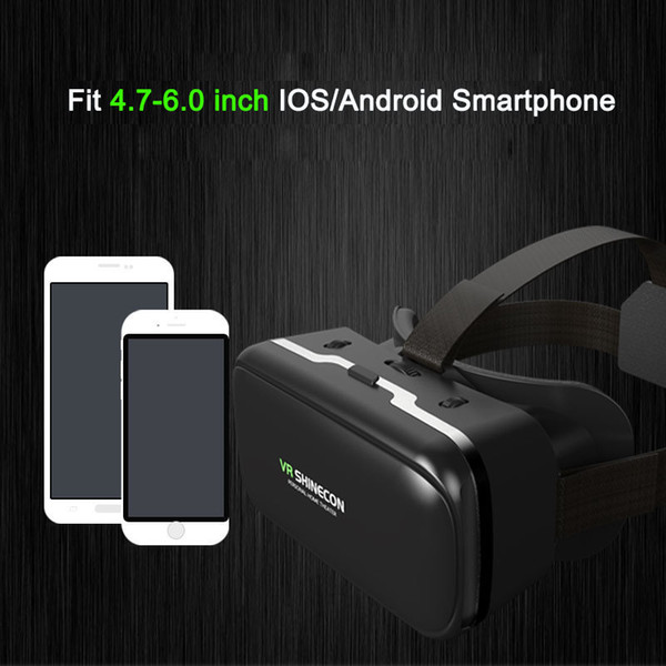 NEW Casque VR Helmet VR Virtual Reality Glasses 3 D 3D Goggles Glasses with Headset For iPhone Android Smartphone Smart Phone Stereo