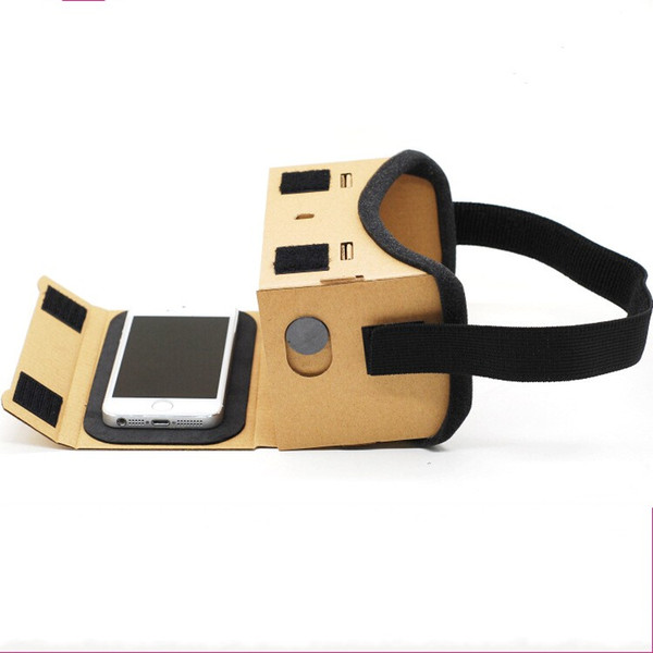 Google Vr Cardboard Wearing Style Virtual Reality Carton 3D Glasses The New For Mobile Phone High Quality Smooth Surface 3 8yz