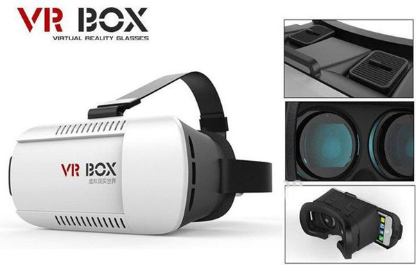 New Arrival Virtual Reality 3D Glasses VR Box with Bluetooth Romote Control HeadMount VR BOX 2.0 Version WHolesale price DHL free shipping