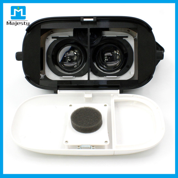 New Virtual Reality 3d vr glasses for iPhone 6 6s Plus Samsung HTC and Other Android Smartphones White vr box 3d glasses