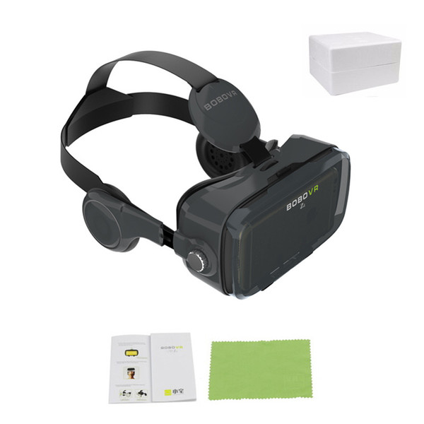 3D Cardboard VR Glasses BOBOVR Z4 Leather Helmet Virtual Reality VR Glasses Stereo Headset Bobo Vr Box For 4-6 inch Mobile Phone