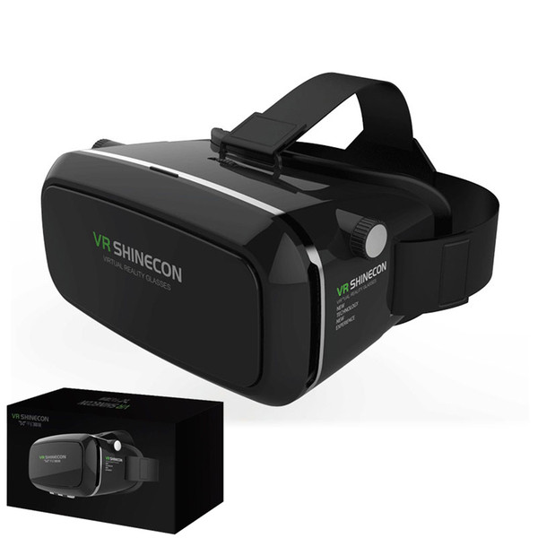 Original VR shinecon 6.0 headset version virtual reality glasses 3D glasses headset helmets 4.7-6.0 inch smartphone VRShinecon 3D Glasses