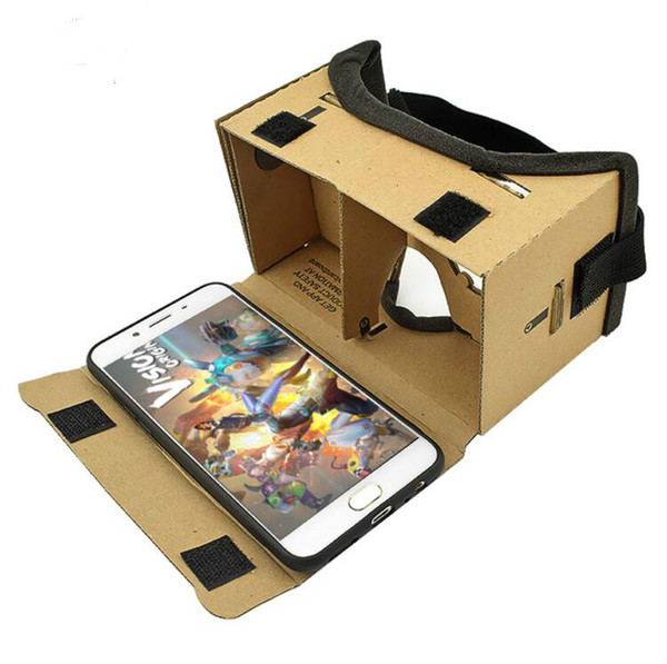 Virtual Reality Glasses Google Cardboard Glasses 3D Glasses VR Box Movies for iPhone 5 6 7 SmartPhones VR Headset