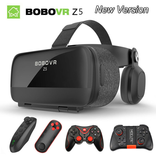 Original bobovr Z5/bobo vr Z5 Virtual Reality goggles 120 FOV 3D Glasses google cardboard with Headset Stereo Box For smartphone