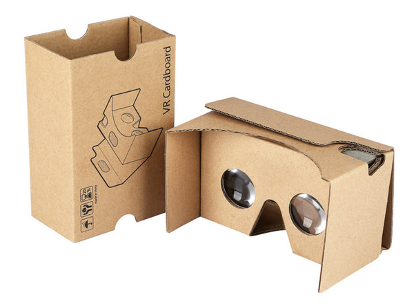 2018 Arrival DIY Google Cardboard Virtual Reality VR Mobile Phone 3D Viewing Glasses for 5.0