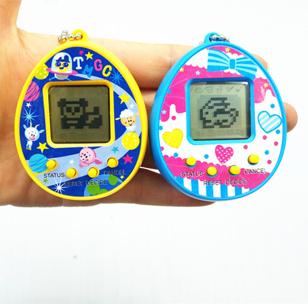 2017 Tamagotchi Electronic Pets Toys 90S Nostalgic 168 Pets in One Virtual Cyber Pet Super FunToy interactive pet game toys free DHL