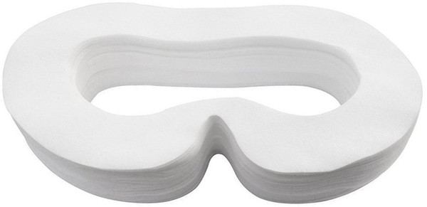 VR Disposable Sanitary White Eye Mask for Virtual Reality Headset for Gear VR 200pcs