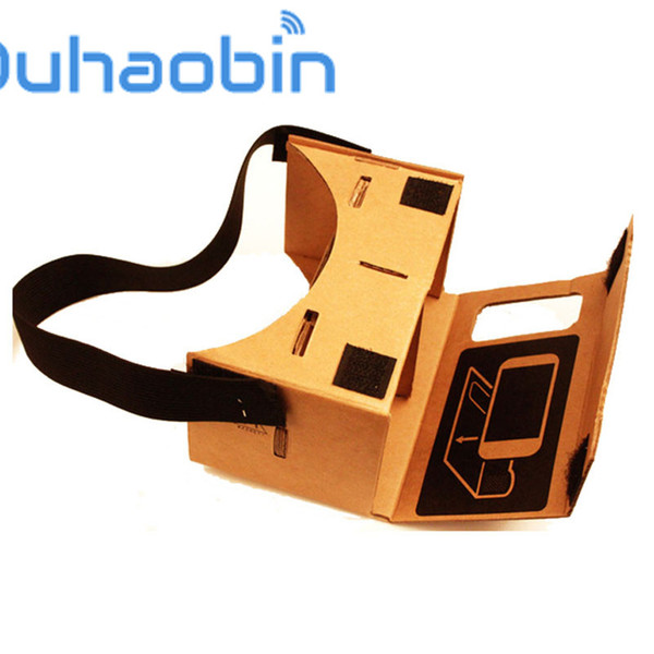 Ouhaobin Virtual Reality Glasses For Google Cardboard Glasses 3D VR Box Movies for iPhone 5 6 7 SmartPhones VR Headset