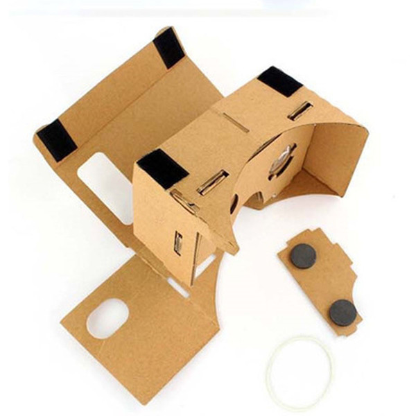 Boutique Digital High Quality Good Sale Portable DIY Cardboard Quality 3D Vr Virtual Reality Glasses For Google Oct27