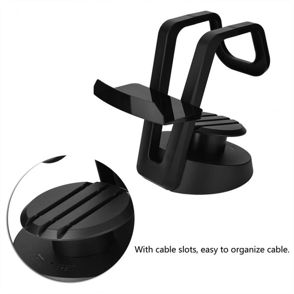 Universal VR Headset Stand Display Holder Cable Management Organizer for PS4 PSVR/HTC VR