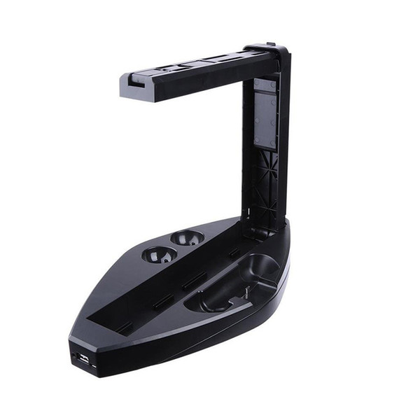 For Sony PS4 VR PS Controller Multifuntion Game Controller Charger Stand Game DVD Storage Charging Dock Power Stand Holder Mount