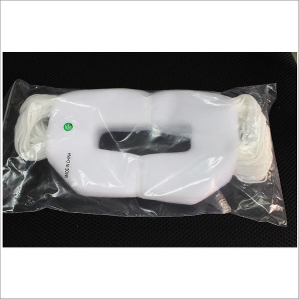 Wholesale 200pcs Protective Hygiene Eye Mask White Disposable Eyemask for 3D VR Glasses