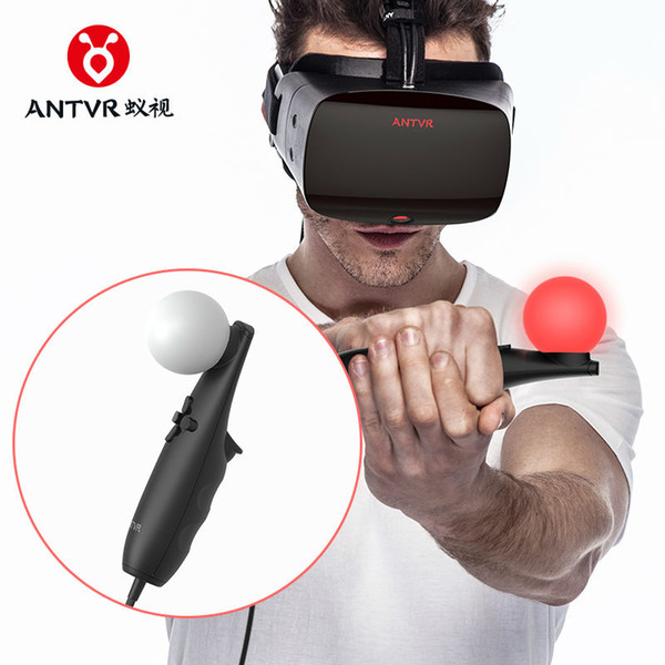 Free shipping Original 2pcs/lot ANTVR VR USB Remote Game Controllers for ANTVR VR Cyclop Helmet Headset Virtual Reality Glasses