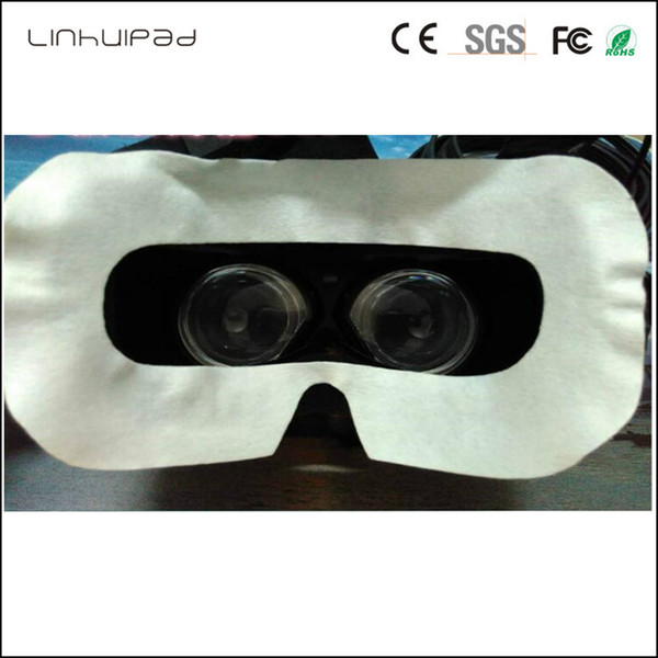 linhuipad Replacement 3D VR Eye Mask glass sanitary ears straps Disposable hygiene mask 100 PCS/LOT