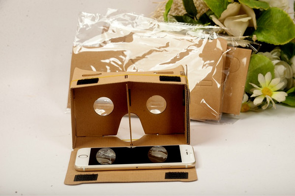 Generación no oficial Google Carton Glasses Gafas de realidad virtual 3D Magic Mirror Tray VR Glasses