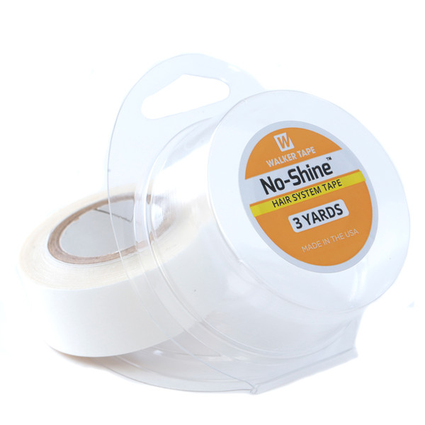 New Arrival Neitsi 1Roll No Shine USA Walker Adhesives White Tape 1.9cm * 3 Yards Double Sided Tape For Skin Weft Hair Extension