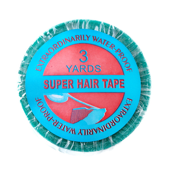 Neitsi 1Roll 1.0cm * 3 Yards Waterproof Blue Double-sided Tape for Skin Weft Hair Extensions