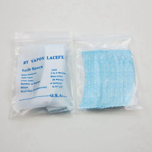 Free shipping 36pcs/bag Walker Blue Liner A Contour Super lace tape for hair wig and tuppes 4+ Weeks