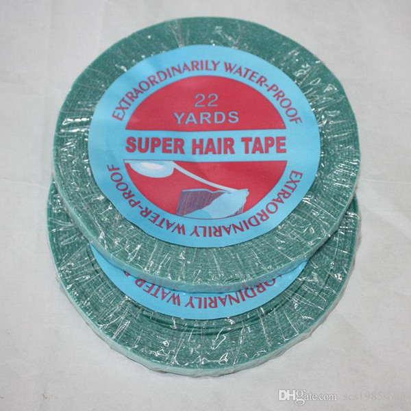 1 roll of double-sided adhesive tape for remy Germany blue tape hair and PUskin weft hair extension attaching100%Athenic super glue for wigs