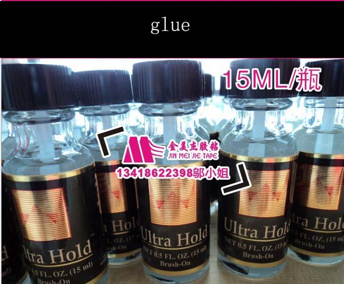 Good Quality Wig Glue 15ml Medical Transparent Glue Solution Hair Extension Glue Adhesives