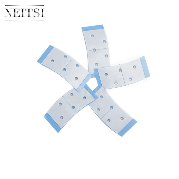 Neitsi 18pcs/bag Entenda-Bond Mini Blue Short Tape Adhesive Double Side US Walker Tape For Lace Wigs & Toupees Fast Shiping