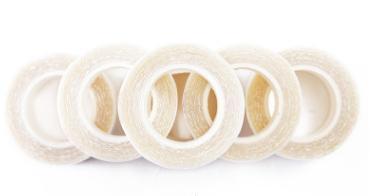 New arrival glue tape strong quality white double sided tape profesional hair accessories hair extension us tape KS 007