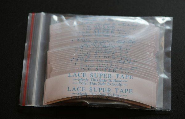 Free shipping 36pieces per bag Super lace tape for hair wig and tuppes. lace wigs