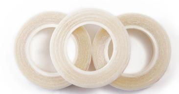 New arrival alete hair wig tape for hair extensions high quality white double sided tape roll with 1cm width KS 008