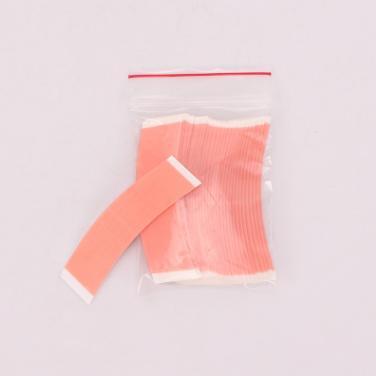 High quality adhesive tape hair extensions DUO-TAC mini strips double sided lace tape 2cm*4cm 36PCs/bag MOQ 5pcs QM 010