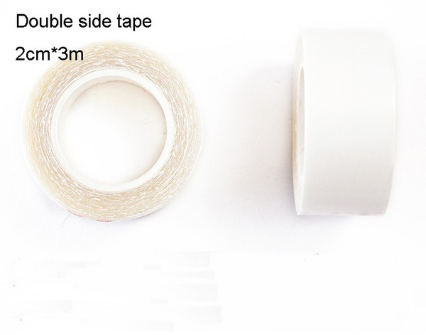 1pc/Lot Double sided adhesive tape 2cm*300cm for Toupee tape/Lace Wig Tape Hair/Skin Weft