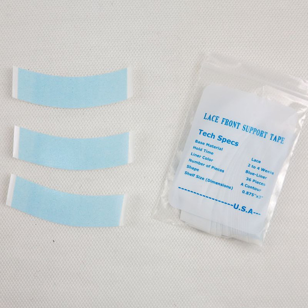 Lace Front Support Tape A Contour Double Side Adhesives for Lace Wigs Toupee Hold 2-4 Weeks Hair extensions Accessories