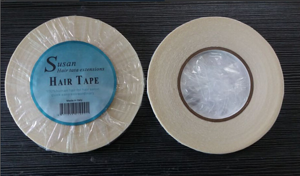 Susan long time water proof tape Super quality blue tape hair extension tape hair tape