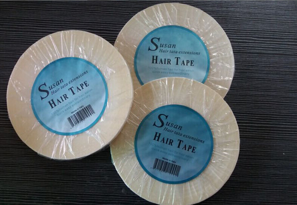 Top quality Susan long time water proof tape Super quality blue tape hair extension tape hair tape